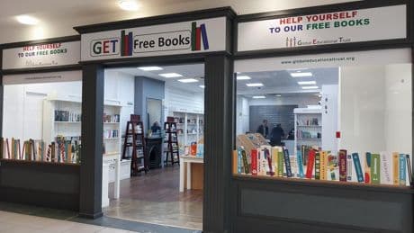 Free book store opens in Glasgow shopping centre to improve access