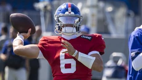 Jaxson Dart to make Giants debut in preseason opener versus Bills