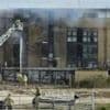More than 40 flats evacuated amid overnight fire