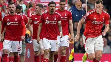 A misfiring Chris Wood, a creaking defence and a small squad running on empty. The reasons why Nottingham Forest's Champions League dreams are falling apart - THE SHARPE END