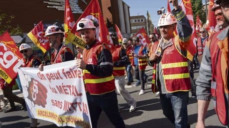 À Dunkerque, un défilé du 1er mai avec la nationalisation d’ArcelorMittal dans toutes les têtes