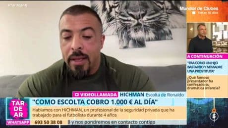 El exescolta de Cristiano Ronaldo se deshace en elogios hacia el deportista: &quot;Ha sido el mejor jefe&quot;