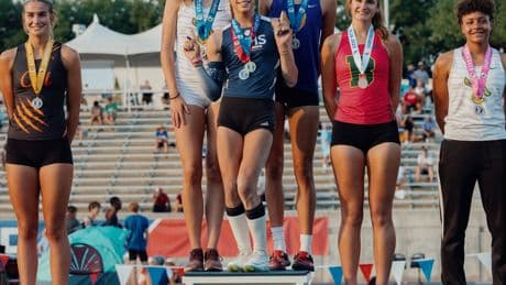 Trans Athlete Earns, and Shares, First Place in Track Event
