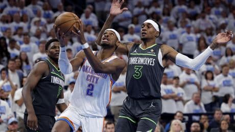 Play-offs NBA : Oklahoma City étouffe totalement Minnesota