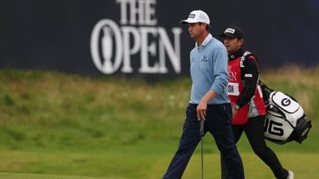 El caddie gallego al rescate de Harris English, que no puede contar en el British con su ayudante por una condena por drogas
