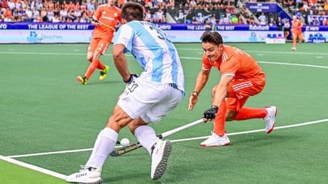 Hockeyers pas na shoot-outs te sterk voor Argentinië in Pro League
