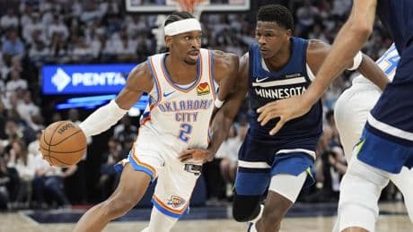 Original para jugar y para burlarse de los demás: así provocó el MVP Shai a Edwards