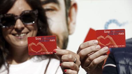 En España 2.562 personas donaron sus órganos al fallecer durante 2024