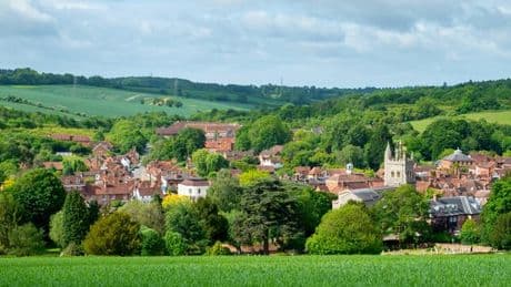 Pretty town on the end of Underground route has best of both worlds