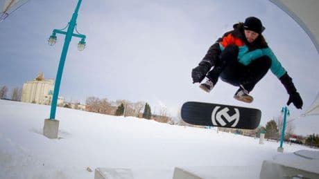 Balancing A Career As A Pro Snowskater And Touring Rock Musician