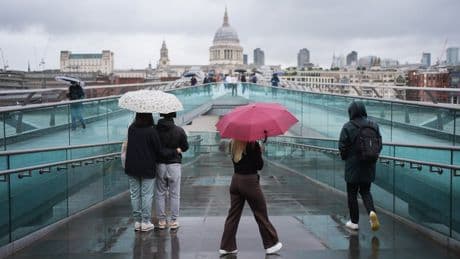 Danger to life weather warning as thunderstorms and flooding set to hit England