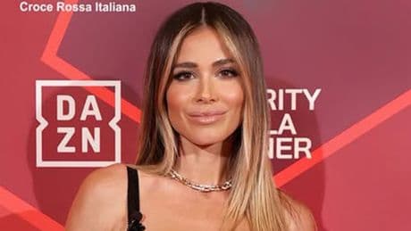 Diletta Leotta stuns in figure-hugging flowered dress as elegant DAZN host attends Charity Gala Dinner