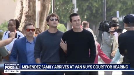 ‘Monsters’ star Cooper Koch supports convicted Menendez brothers in court at resentencing hearing