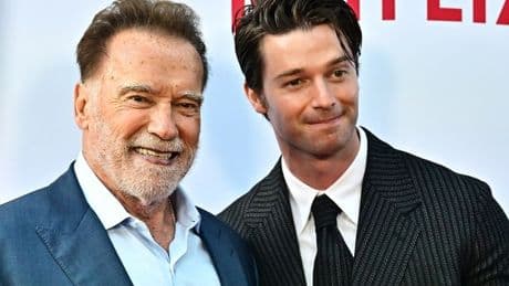 Arnold Schwarzenegger's son Patrick marries model Abby Champion as proud dad watches on