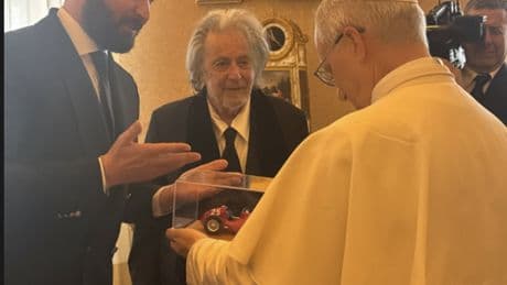 Al Pacino ha incontrato papa Leone XIV