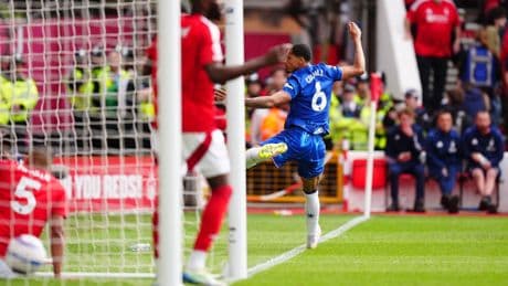 Levi Colwill’s goal ensures Chelsea beat Forest and return to Champions League