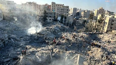 Gazze'nin kuzeyindeki hava saldırılarında 27 Filistinli öldü