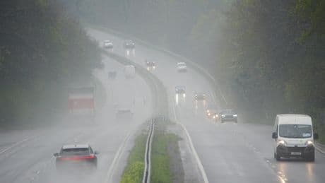 Thunderstorms forecast for large part of UK tomorrow