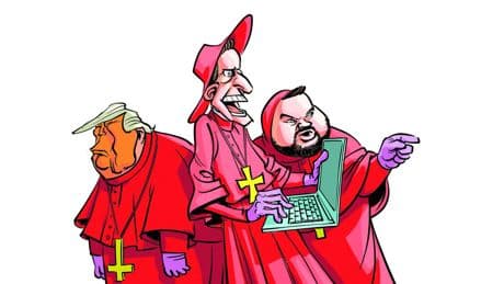 De enige antichrist hier is Peter Thiel zelf