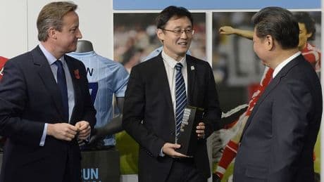 Man City cult hero Sun Jihai is now worth £20million after unexpected career change