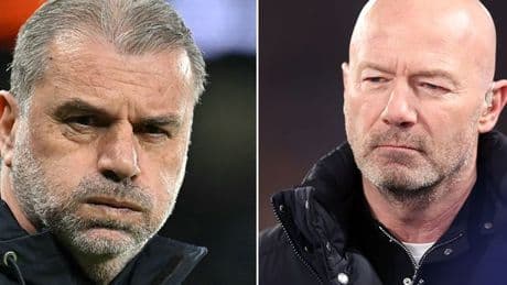 Alan Shearer makes feelings on Ange Postecoglou sacking clear with six-word statement