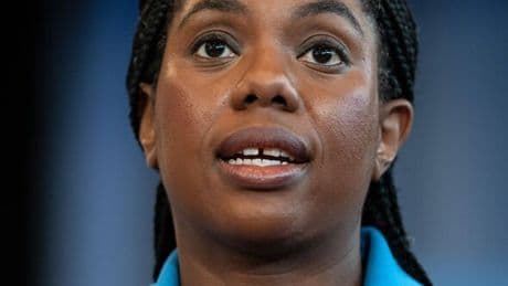 Top Tory urges MPs 'don't blame Kemi Badenoch' after local elections disaster