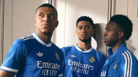 El Real Madrid presenta su tercera equipación