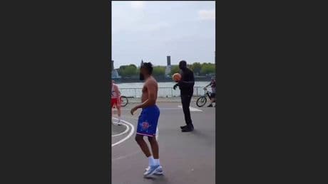 Basketball mit fremden am Rhein - Weltstar plötzlich in Köln aufgetaucht!