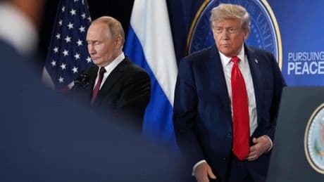 Trump-Poutine : retrouvez la retranscription intégrale de la conférence de presse commune en Alaska