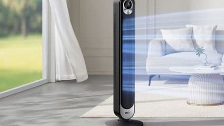 'Quiet and powerful' Tower fan with 'good breeze and airflow' slashed in time for heatwave