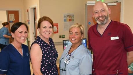 New NHS Lanarkshire Chief Executive praises staff after first week in post