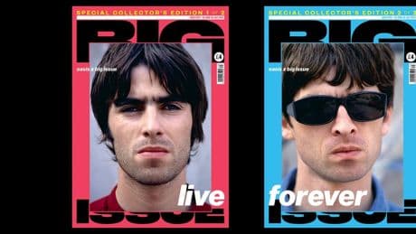 Gallagher brothers on special edition Big Issue covers ahead of Oasis shows