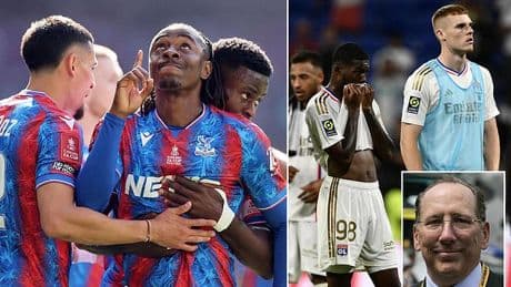 Crystal Palace handed agonising UEFA announcement on whether they will be allowed to play in the Europa League next season after Lyon were relegated
