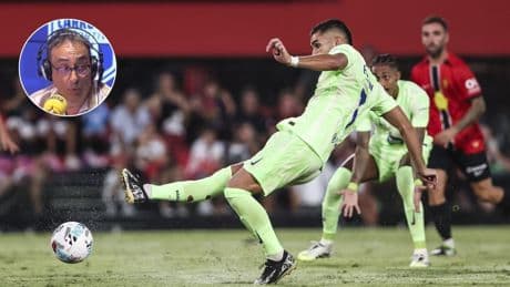 Un exárbitro, tajante con el polémico gol en el Mallorca-Barcelona: "Si hay conmoción pero el balón sigue, es gol"