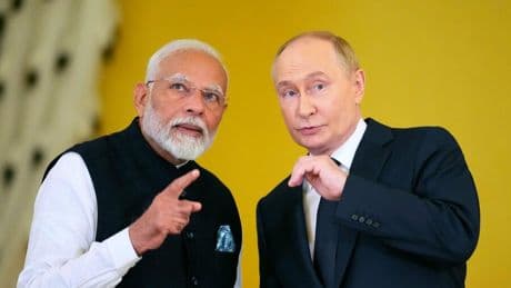 Öl aus Russland: Sanktionen gegen Putins Freunde: Drohung von USA und Nato sorgt in Indien für Empörung