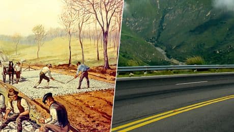 Inventamos el asfalto por un motivo simple: a principios del siglo XX las carreteras europeas eran un infierno de polvo