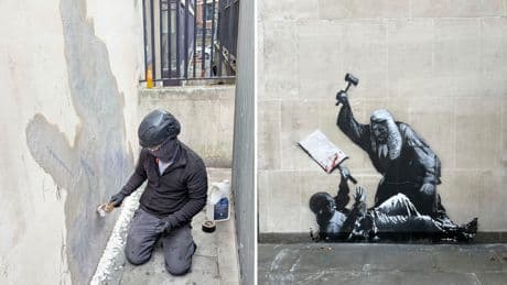 Banksy’s Latest Mural Has Been Scrubbed Away. A Look at the Other Artist’s Works That Were Destroyed