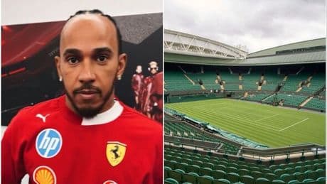 Lewis Hamilton picks Wimbledon winner but very few Ferrari team members agree