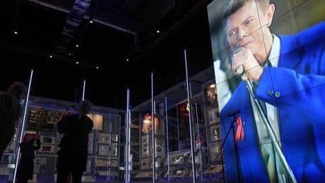 David Bowie's archive opens to the public. Fans can see and touch 1000s of his items