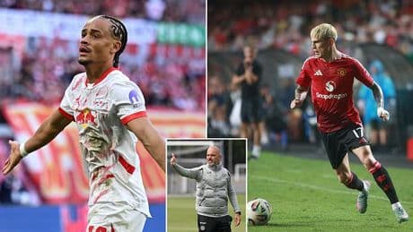 Chelsea 'plans for Xavi Simons' revealed as potential move for Man United star Alejandro Garnacho intensifies and summer spend approaches £215m