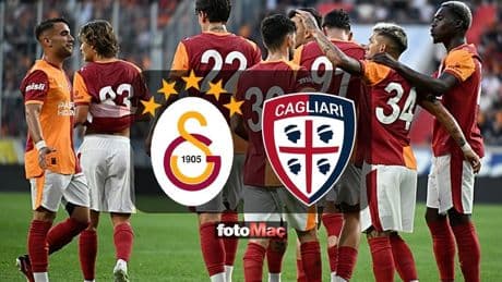Galatasaray - Cagliari hazırlık maçı CANLI