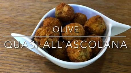 La ricetta video: olive quasi all’ascolana