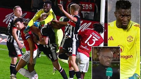 Louis Saha rips into 'SHAMBOLIC' Man United after Red Devils go 2-0 down to Grimsby - as he claims Andre Onana's mistakes are 'inexcusable'