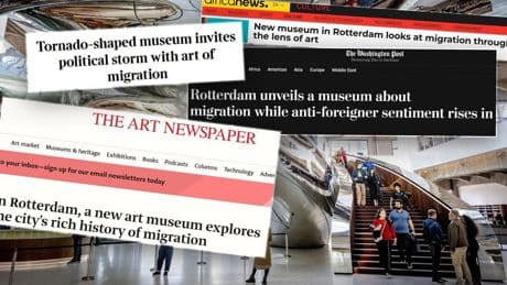 Buitenlandse media in extase door timing migratiemuseum Rotterdam: ‘Net nu Geert Wilders migratie beperkt’