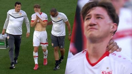 VfB siegt und bangt - Doppeltes Verletzungs-Pech vor Pokal-Finale