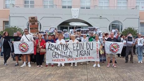«No queremos que nos destrocen Abanto»