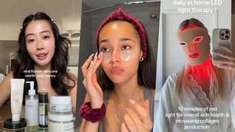 Collagène, soins coréens, masques LED… Les routines beauté de TikTok font mousser l’industrie des cosmétiques