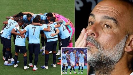 Revealed: England international among group of SIX players put up for sale by Man City as Pep Guardiola eyes summer clearout