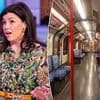 Kirstie Allsopp shares ominous picture of empty Tube carriage and warns 'this can't be a good thing'