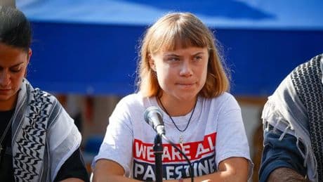 Gazakrieg: Greta Thunberg segelt mit Hilfsflotte erneut in Richtung Gazastreifen
